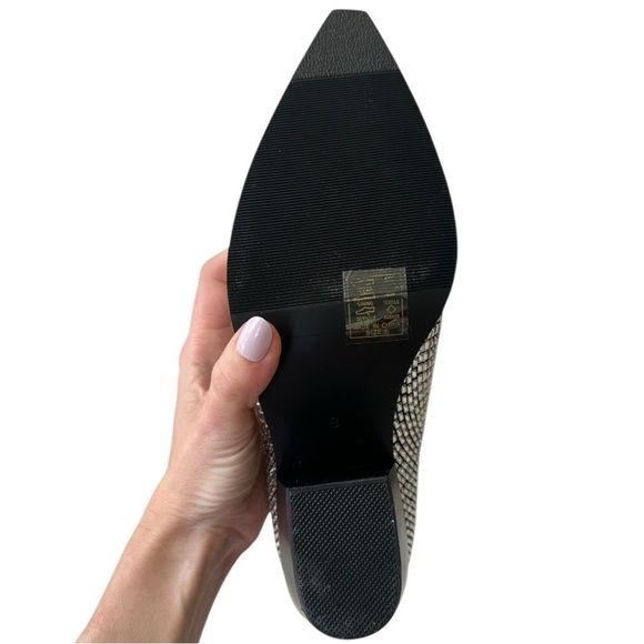 Amazing Lace New Black Silver Metallic Rhinestone Concert Festival Boots- Size 8 - Picture 4 of 7